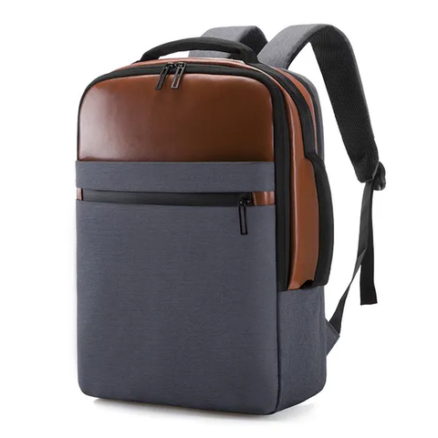 New Backpack Business Leisure 15.6-Inch Computer Bag Large Capacity Travel USB Charging Backpack