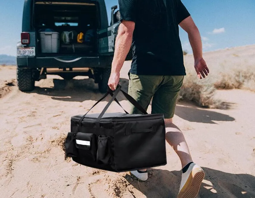 Insulated Promotional Can Cooler Bags for Food Package, Insulated Picnic Lunch Bag Large Soft Cooler Bag for Outdoor/Camping/BBQ/Travel