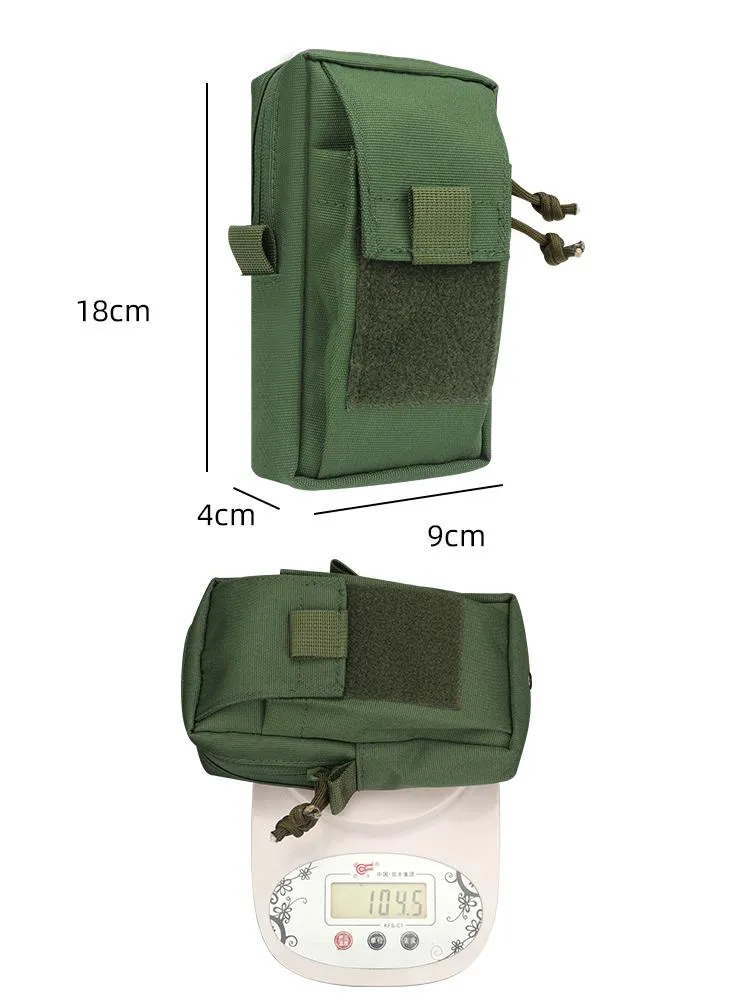Outdoor Tactical Accessory Mountaineering Backpack Shoulder Strap Mobile Phone Bag