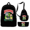 Hot Selling Backwoods Backpack 3-Piece Set Rick Modi Backpack Full Color Printed Backpack