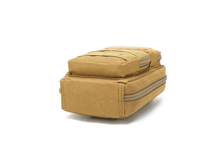 Multi Functional Sports Waist Bag Tactical Cycling Camouflage Oxford Cloth Mobile Phone Bag
