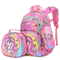 New Backpack for Elementary School Girls and Children 3-Piece Set Backpack Wholesale