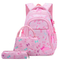 Factory Customized Three Piece Set of Fashionable Printed Backpacks for Students
