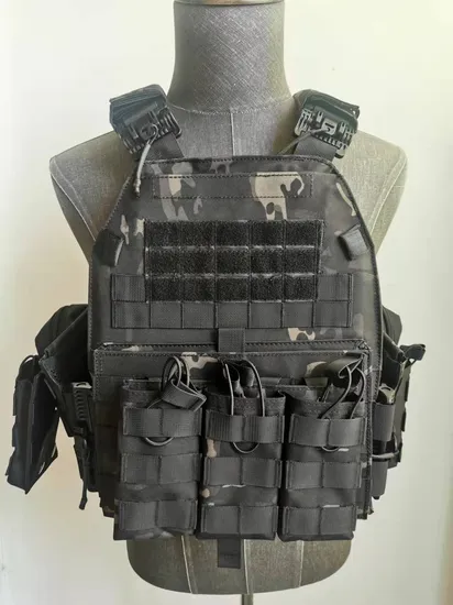 Outdoor Sports Multi Functional Nylon Tactical Quick Release Vest Shooting Camo Training Clothes