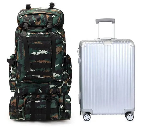 Outdoor Mountaineering Bag Tactical Single Soldier Double Shoulder Multi Functional Backpack
