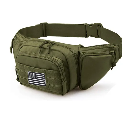 Tactical Waist Bag Shoulder Bag Riding Waterproof Multi-Function Waist Bag