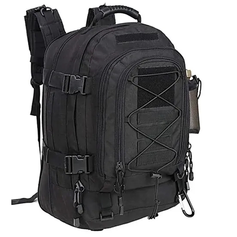 Molle Tactical Backpack 45L Large Capacity Expandable Waterproof and Durable Outdoor Sports Backpack