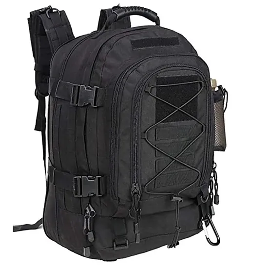 Molle Tactical Backpack 45L Large Capacity Expandable Waterproof and Durable Outdoor Sports Backpack