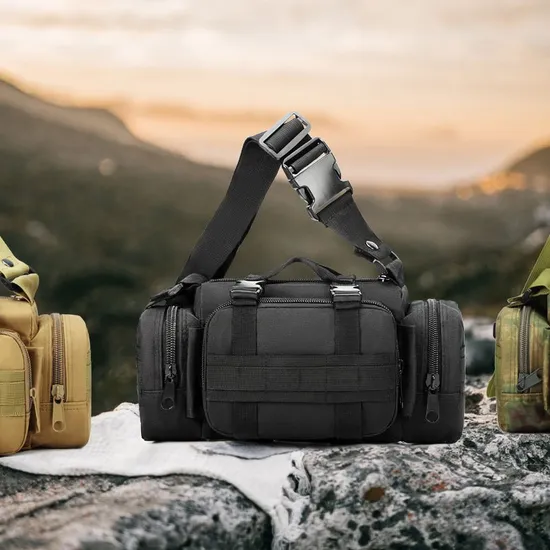 Outdoor Fishing Tool Storage Waist Bag Magic 3p Camera Bag Multi Functional Molle Tactical Bag