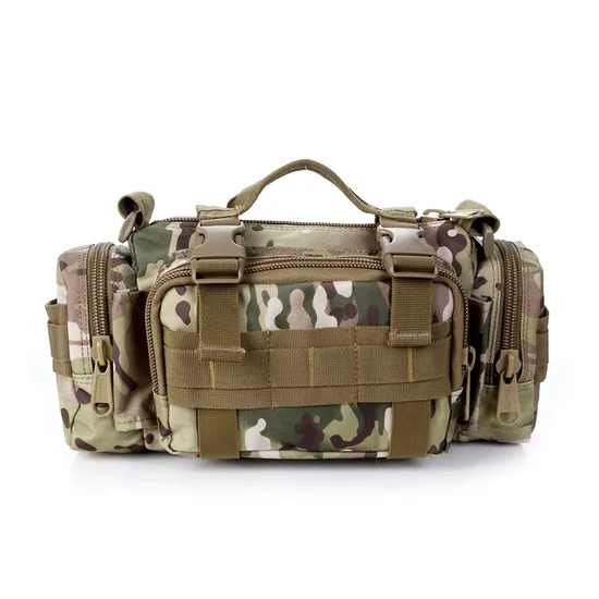 Single Shoulder Camouflage Crossbody Bag Waist Bag Handbag External Hanging Combination Bag
