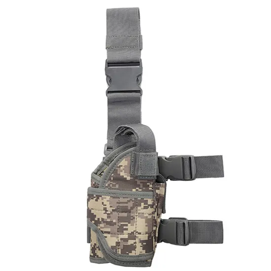 Outdoor Tactical Gun Holster Cp Color Tornado Thigh Sleeve Camouflage Universal Quick Release Sleeve