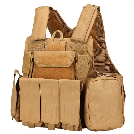Camouflage Tactical Black Eagle Protective Vest Training Equipment Vest Set