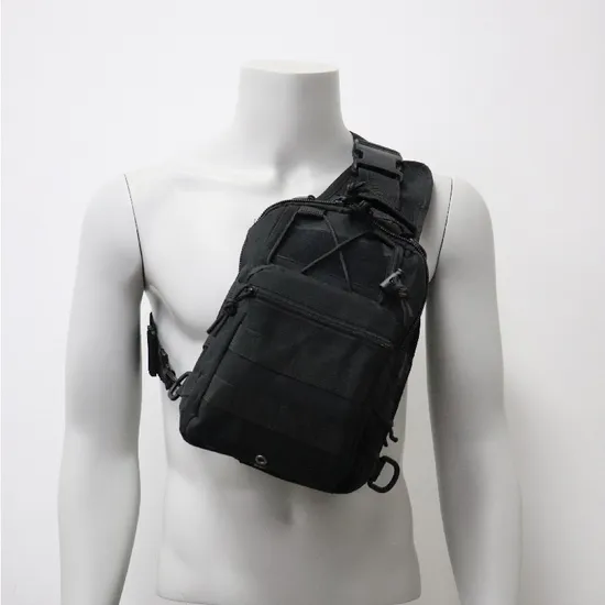 Tactical Small Chest Bag Outdoor Sports Single Shoulder Skew Cross Cycling Bag Multi Functional Handheld Chest Bag