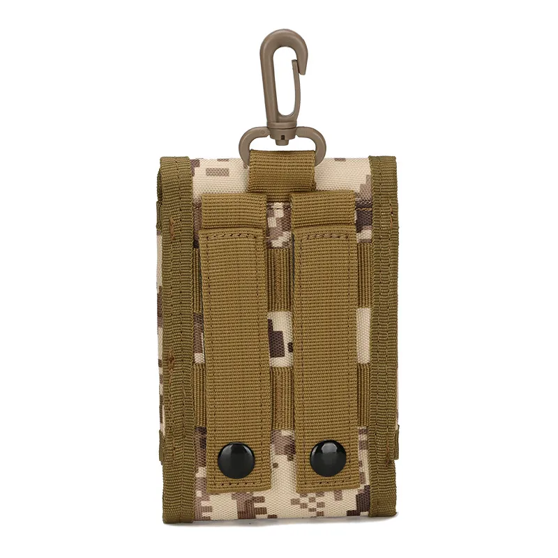 Outdoor Mobile Phone Bag Tactical Camouflage Toolkit Accessories Hanging Bag Molle Bag