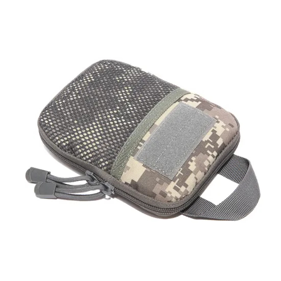 Molle Accessory Bag, Camouflage Waist Bag EDC Toolkit Medical Emergency Kit