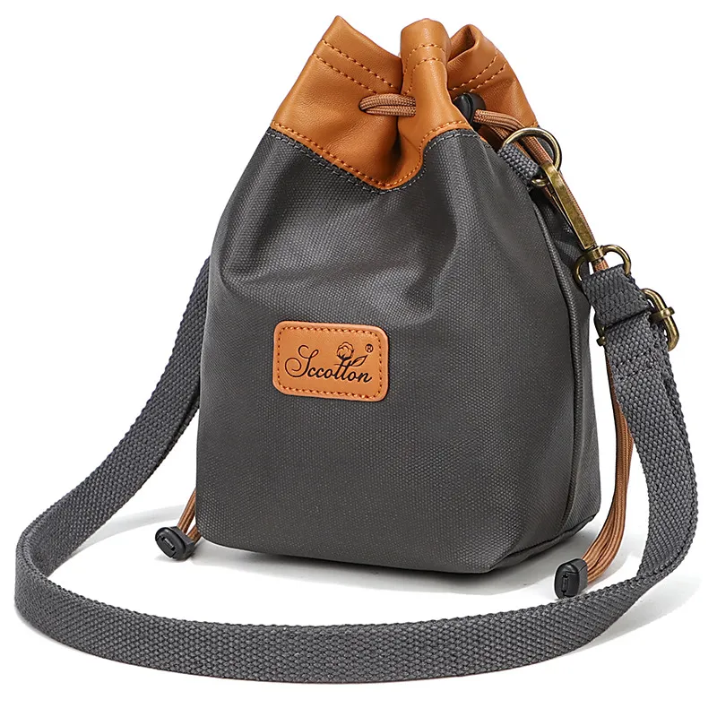 Retro Waterproof SLR Storage Bag with Wear-Resistant Sealing Inside Photography Lens Manufacturer Camera Bags