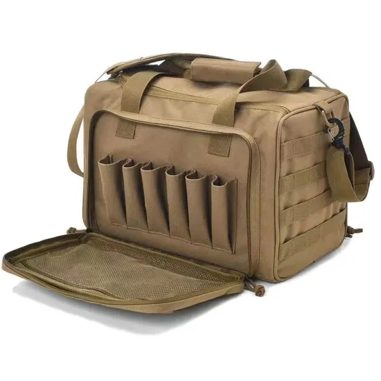 600d Tactical Gun Bag Outdoor Anti Splash Handbag Sports One Shoulder Multifunctional Camouflage Storage Bag