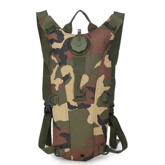 Camouflage Cycling Sports Water Bag Outdoor Backpack 3L Water Bag Backpack