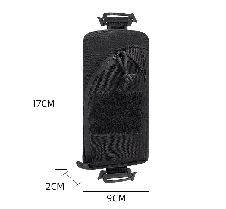 Tactical Portable Outdoor Mountaineering and Hiking Mobile Phone Bag EDC Accessory Kit Shoulder Strap Hanging Bag