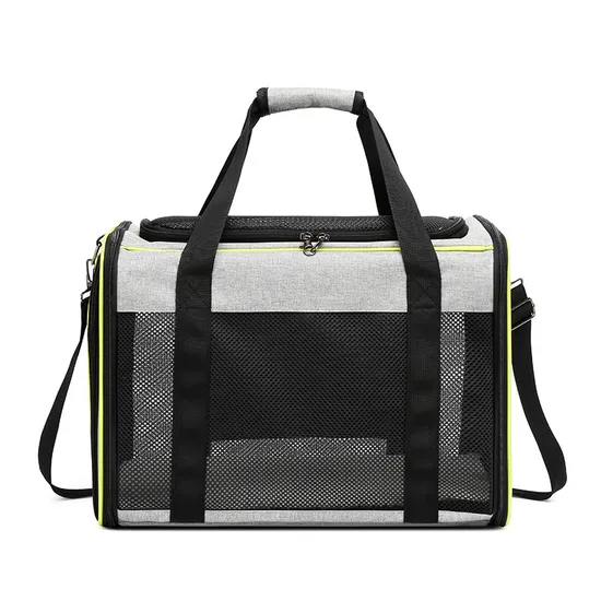 Large-Capacity Trolley Pet Carrying Bag Breathable Dog Bag Foldable Trolley Breathable Cat Shoulder Bag