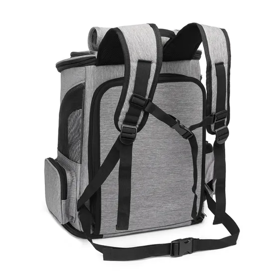 Custom Logo Pet Bag Carrier Foldable Carrying Portable Mesh Carrier Pet Bag Backpack