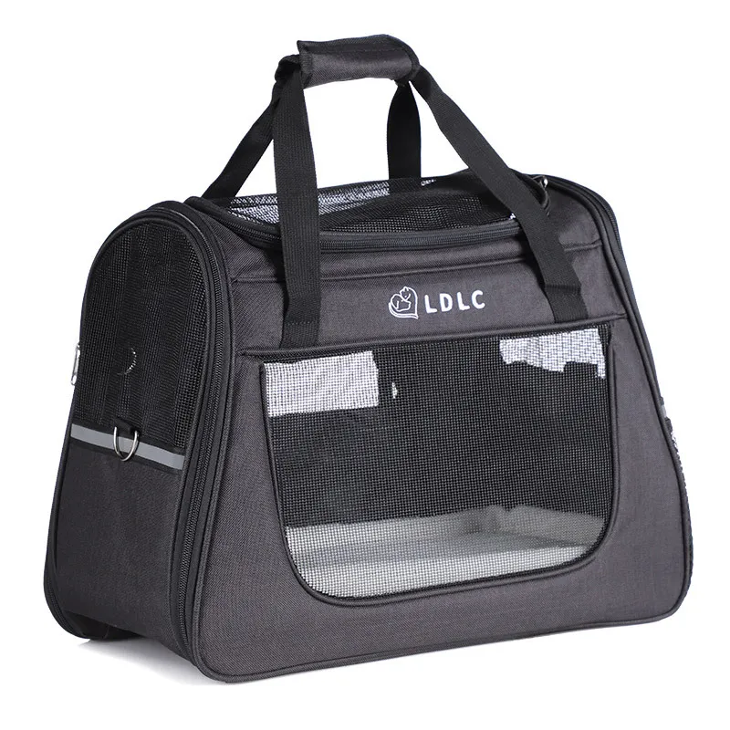2024 Multifunctional Pet Backpack Carrier Smooth Spinning Wheels Portable Trolley Bag