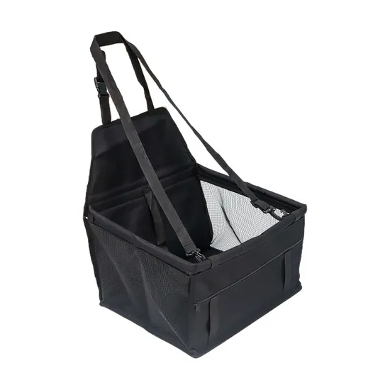 New Modern Style Pet Dog Car Basket Seat Booster PVC Frame Support Safe Soft Dog Car Booster Seat