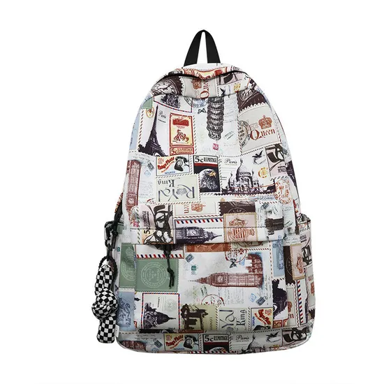 New Fashion Large Capacity Women Backpack Waterproof Oxford Backpack Sports Backpack for Women Men