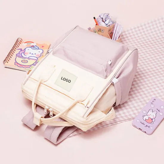 Factory Cute Fashion Custom Waterproof Nylon Travel Sports Laptop Backpack Women School Bags Backpack