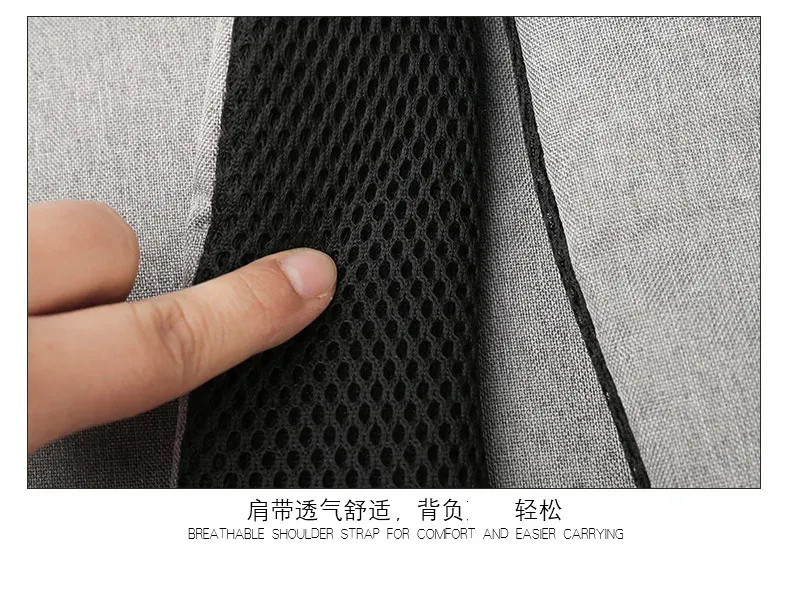 Custom Logo Laptop Backpack New Men&prime;s Business Multi-Functions USB Charging Shoulder Laptop Backpack
