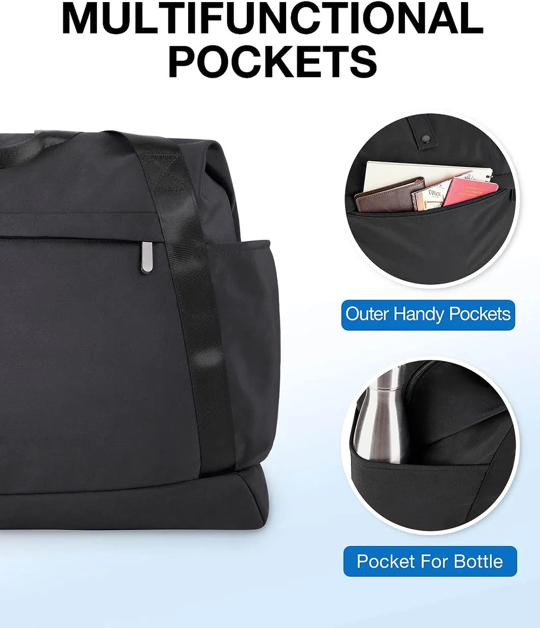Custom OEM Large Carry Foldable Travel Duffle Bag Luggage Travel Handbags