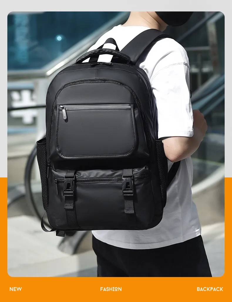Casual Backpack Student Schoolbag College Style Convenient Backpack Large Capacity Schoolbag Custom