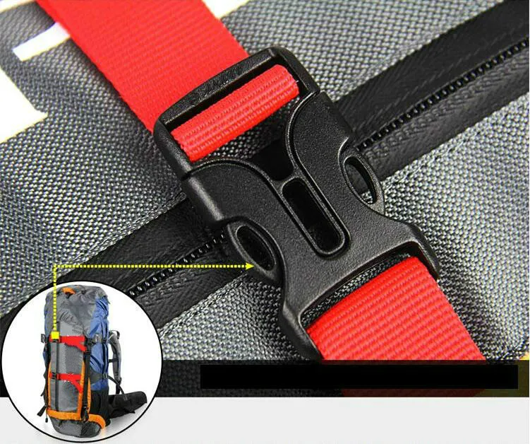 Factory Custom Outdoor Sports Waterproof Mountaineering Backpack Camping Hiking Backpack