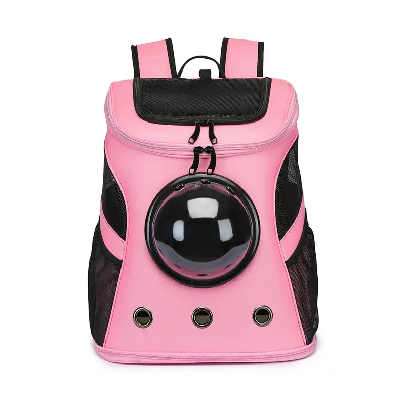 Cat Carrier Backpack Pet Carrier Bag Pet Walking Cat Oxford Durable Expandable Backpack