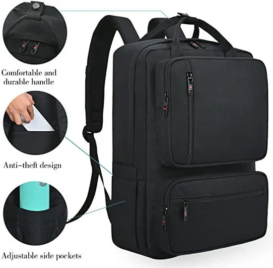 High-Quality Anti Theft Rucksack USB Laptop Students Durable Travel Work School College Bookbags Backpack Men Women