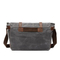 Retro Canvas Shoulder Bag Casual Cross Men′s Bag Wax Waterproof Canvas Computer Bag Camera Bag