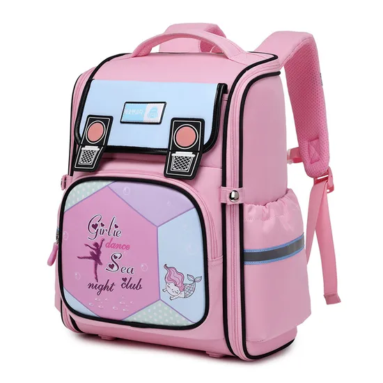 2024 New Fashion Star Dream Cartoon Primary School Students 3-6 Grades Backbone Protection Load Reduction Backpack