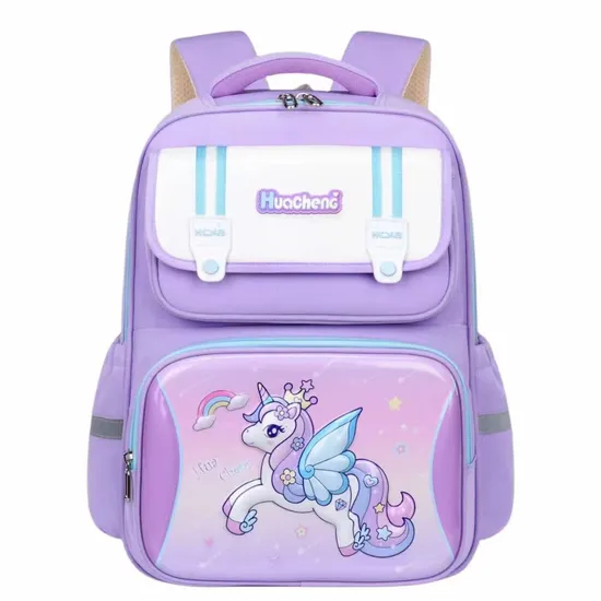 New 3D Primary School Student Backpack 1-6th Grade Cartoon Large Capacity Student Three-Dimensional Lightweight Backpack