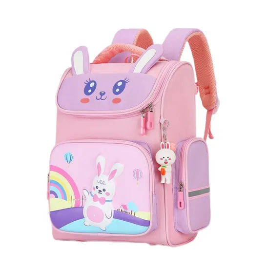 Factory New Backpack for Elementary School Students From Grades 1 to 6 Lightweight Spine Protection Backpack