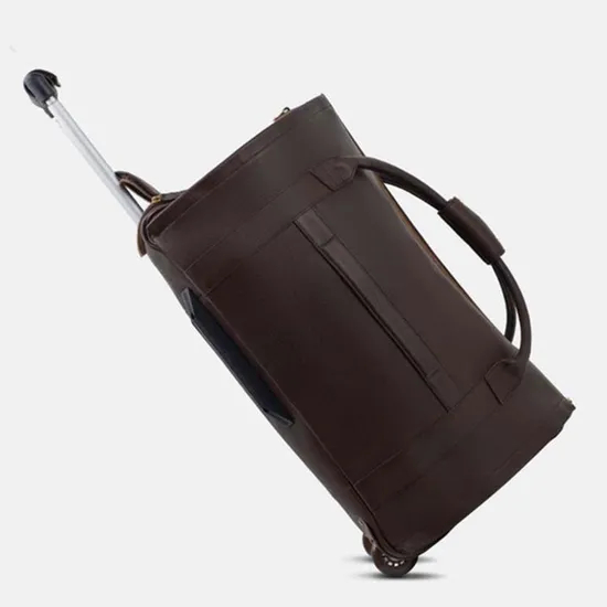 PU Travel Suit Trolley Bag Foldable Large Capacity Men′s Multifunctional Business Travel Suit Storage Luggage Bag