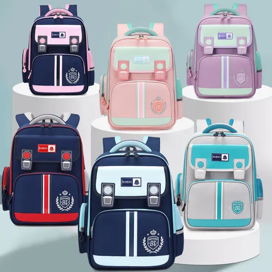 New Integrated Spine Protection and Load Reduction Backpack for Elementary School Students