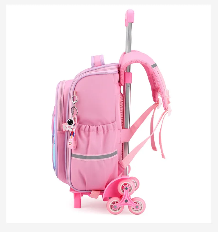 New Backpack Small Size Primary School Students 1-3 Grades Spinal Protection and Load Reduction Cross Border Trendy Popular Backpack