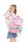 2024 New Children′s Primary Backpack with Spine Protection Splash Proof Oxford Cloth