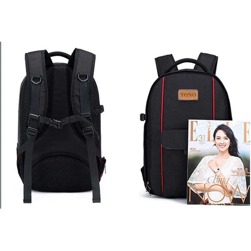 SLR Camera Bag Double Shoulder Micro Single Professional Photography Backpack Multi Functional Large Capacity Camera Bag