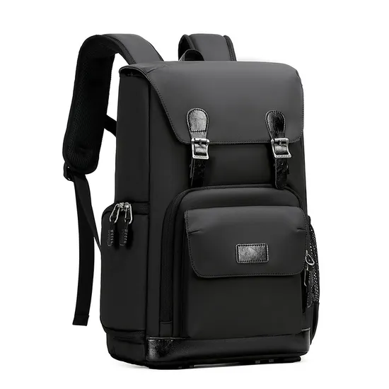 Large Capacity Shoulder Photography Backpack Vintage Canvas Camera Backpack Drone 17 Inch Computer Backpack
