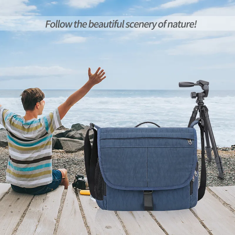 Customized SLR Camera Bag for Outdoor Travel Equipment Storage Shoulder Bag Digital Camera Bag