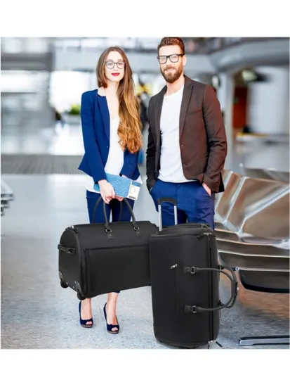 Fashionable Suitcase Travel Bag Multifunctional Suit Trolley Bag Waterproof Clothing Bag