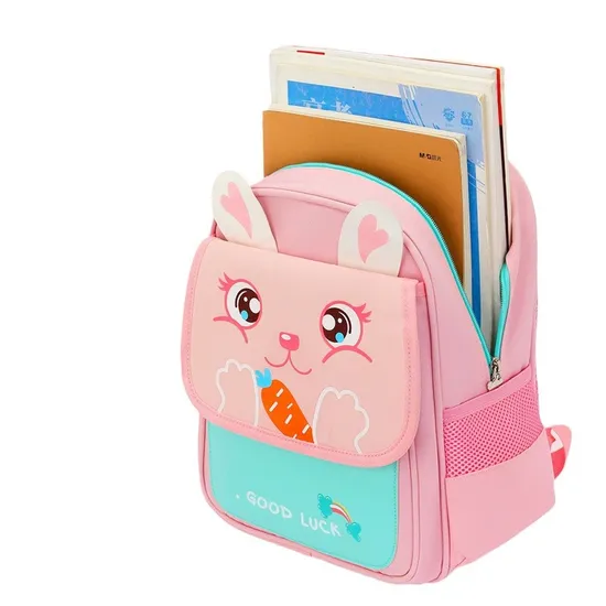 New Baby Kindergarten School Backpack Cute Boys and Girls Shoulder Backpack Load Reduction and Spinal Protection Backpack