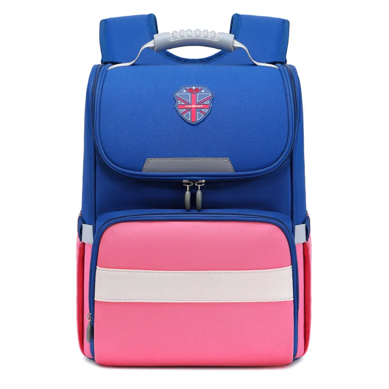 Student Primary School Children&prime;s Backpack Contrasting Colors Lightweight Waterproof Backpack