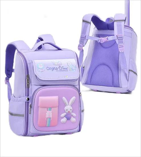 Backpack for Elementary School Students Reduced Burden and Spine Protection Cartoon Backpack